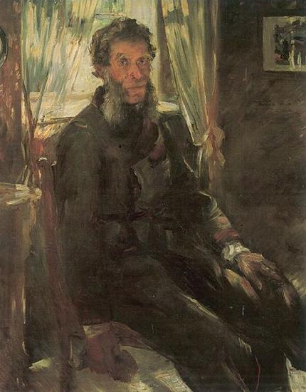 Lovis Corinth Portrat des Ohm Friedrich Corinth oil painting image